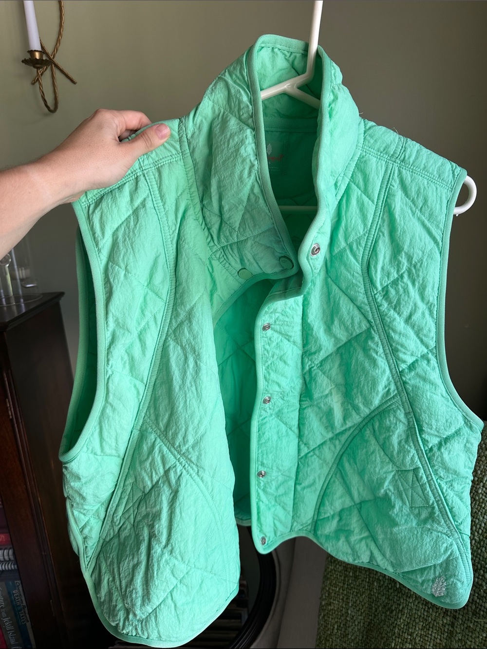 FP Movement Mint Quilted Sleeveless Vest - Women